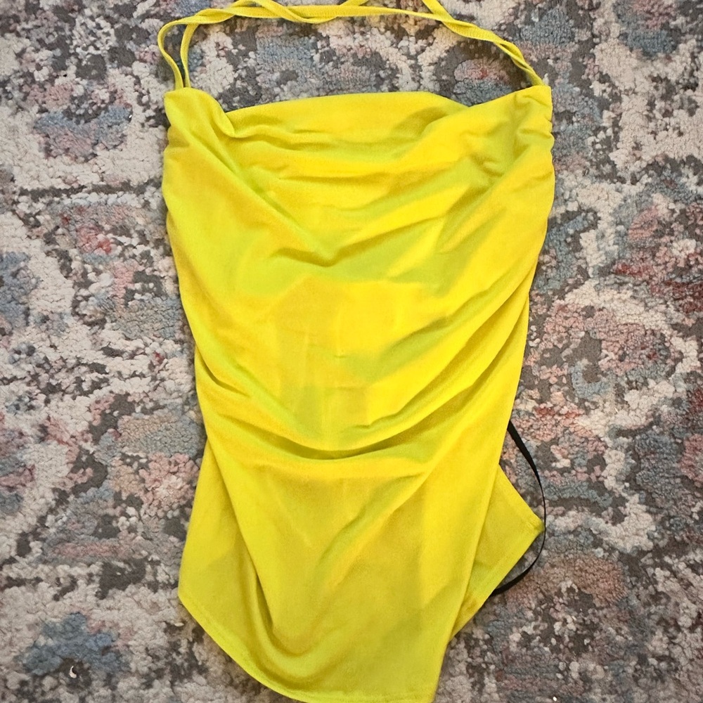 Forever 21 Sunny Yellow Top